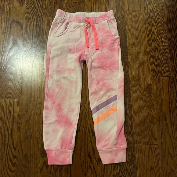 Egg NY Girls neon pink Joggers in excellent condition size 5 - Picture 2 of 2